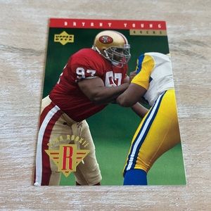 Bryant Young DT 49ERS 1994 Card